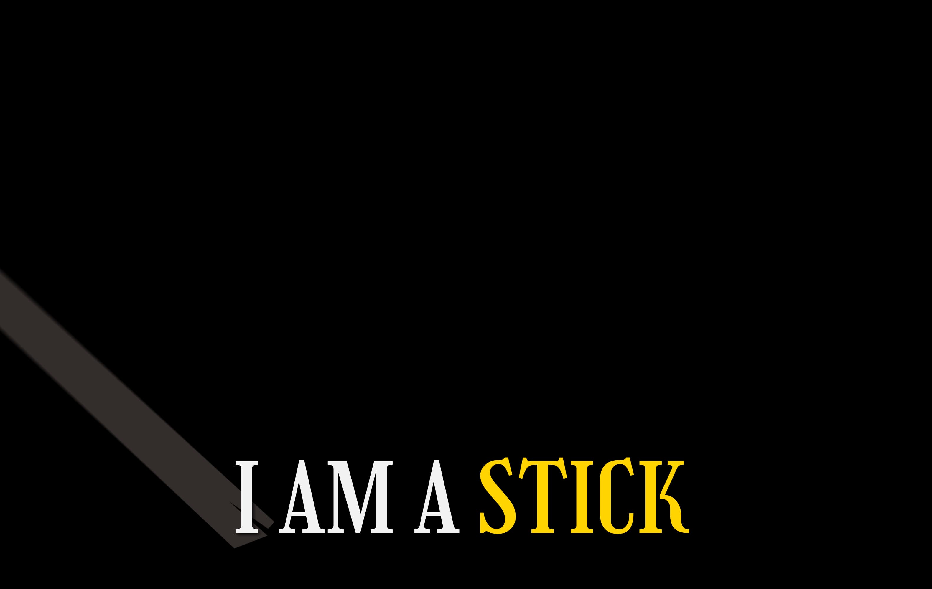 I Am a Stick Frame 8