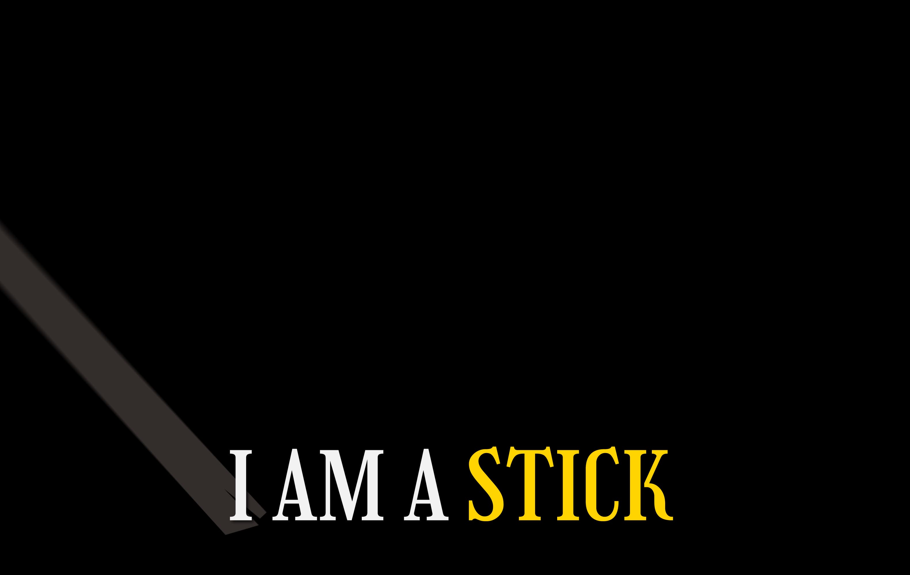 I Am a Stick Frame 10