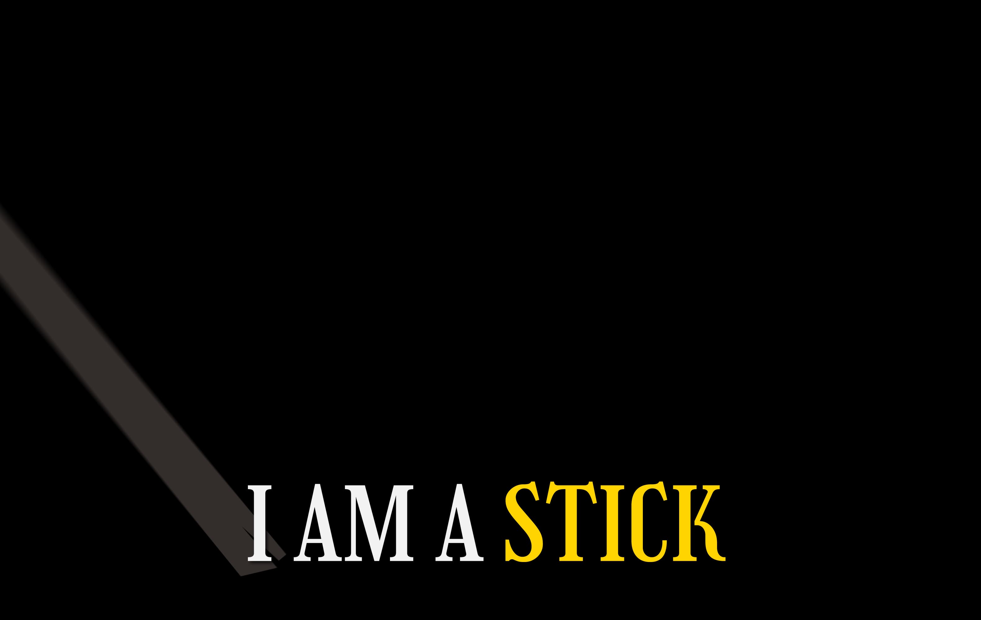 I Am a Stick Frame 11