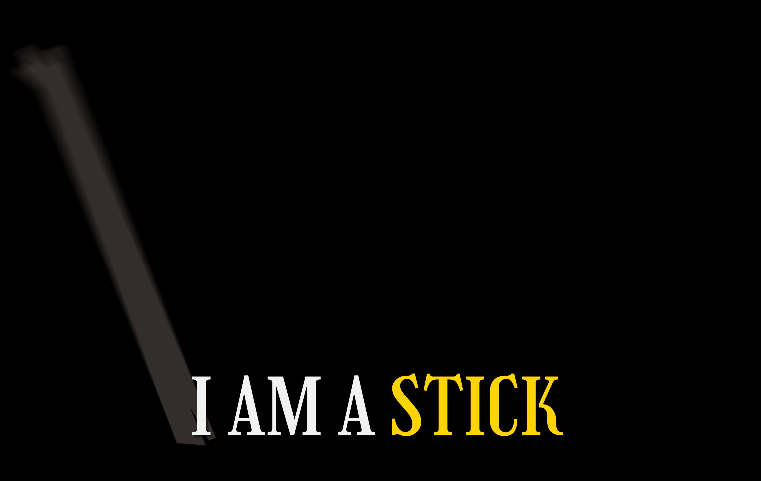 I Am a Stick Frame 15