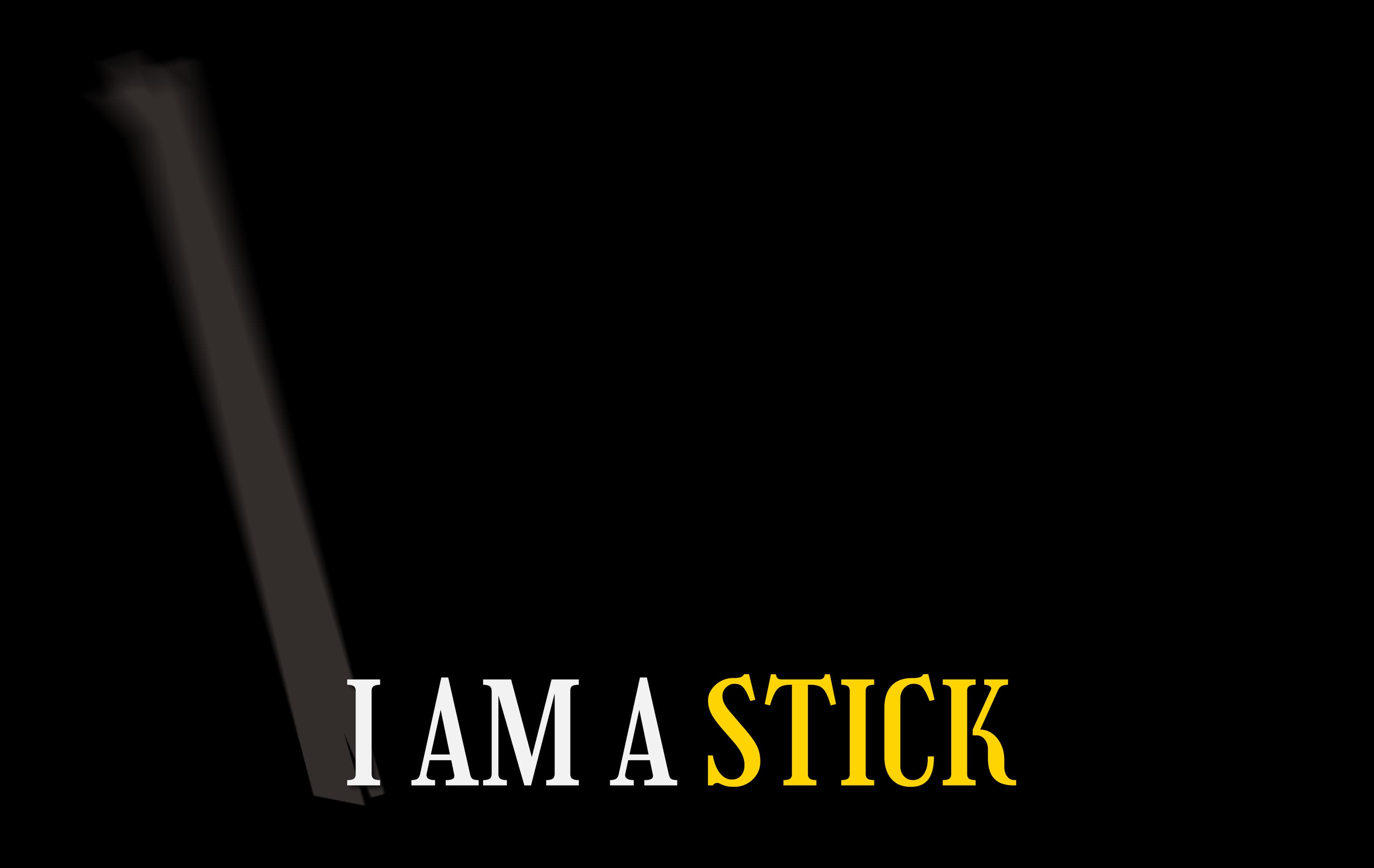 I Am a Stick Frame 16