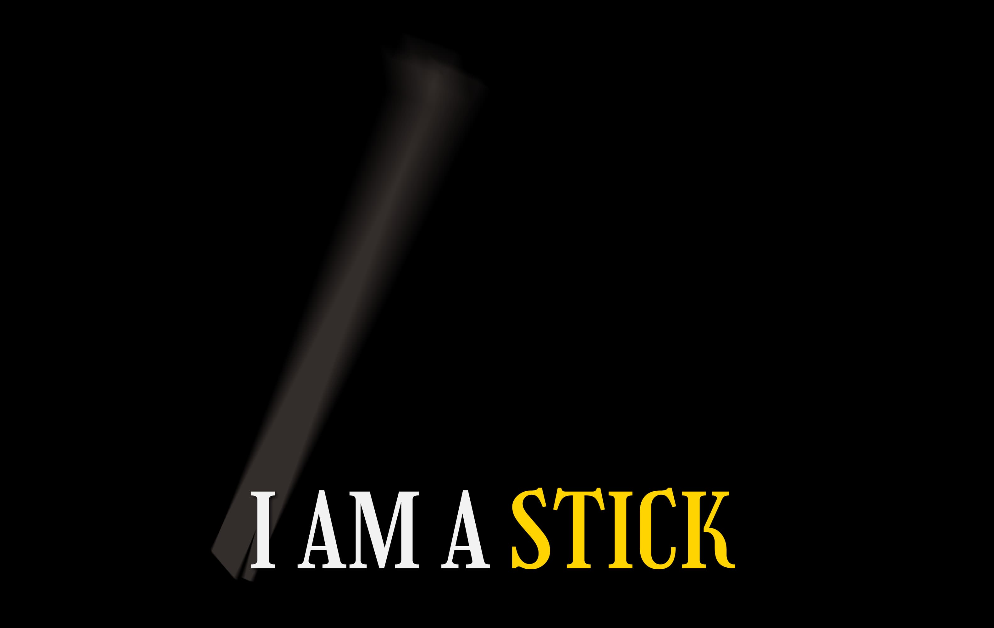 I Am a Stick Frame 20